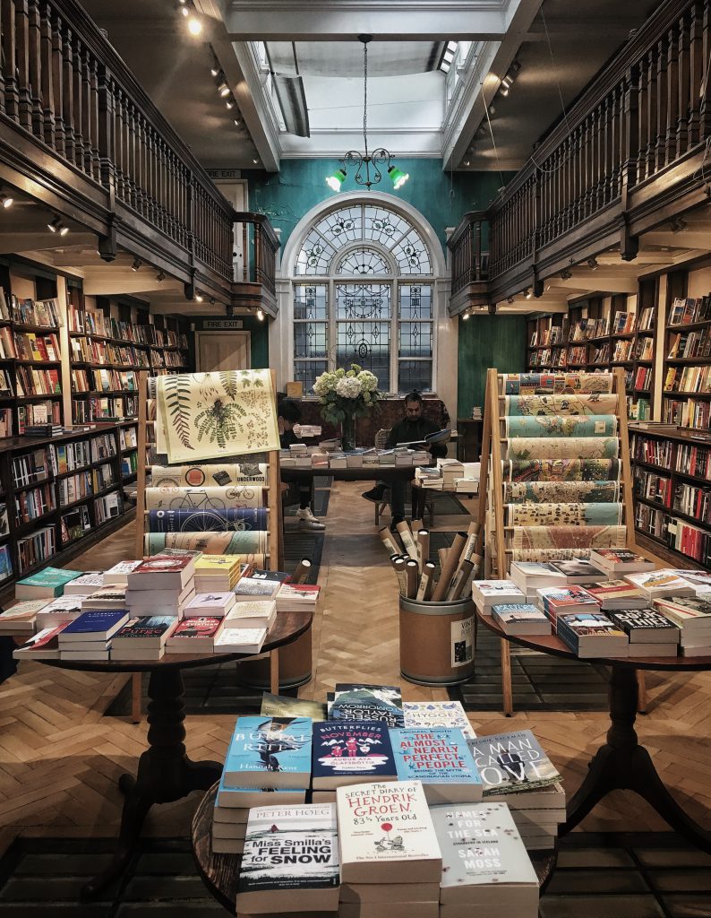 Daunt Books storica libreria di Londra