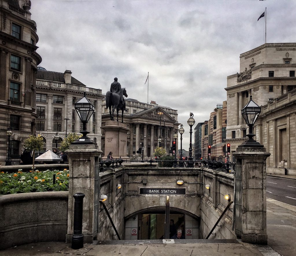 Bank Station, Londra