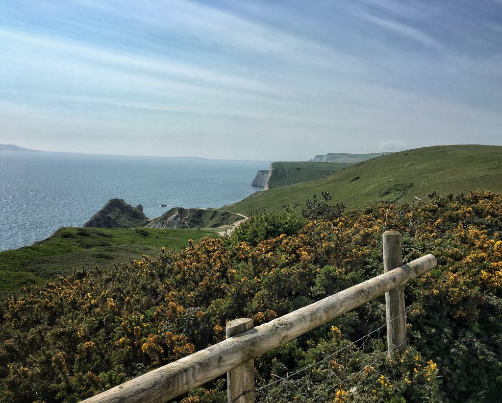 Panorama sulla Jurassic Coast