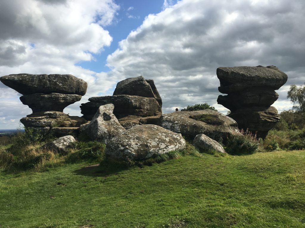 le strane formazioni rocciose di Brimhan Rocks