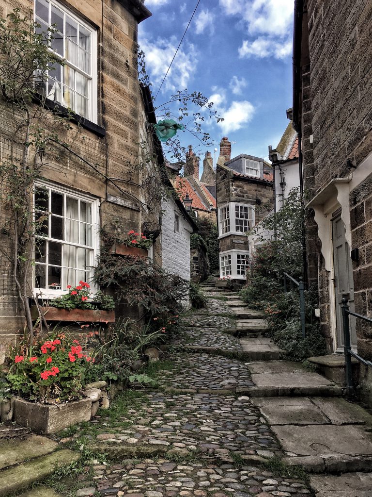 il villaggio di Robin Hoods bay nello Yorkshire