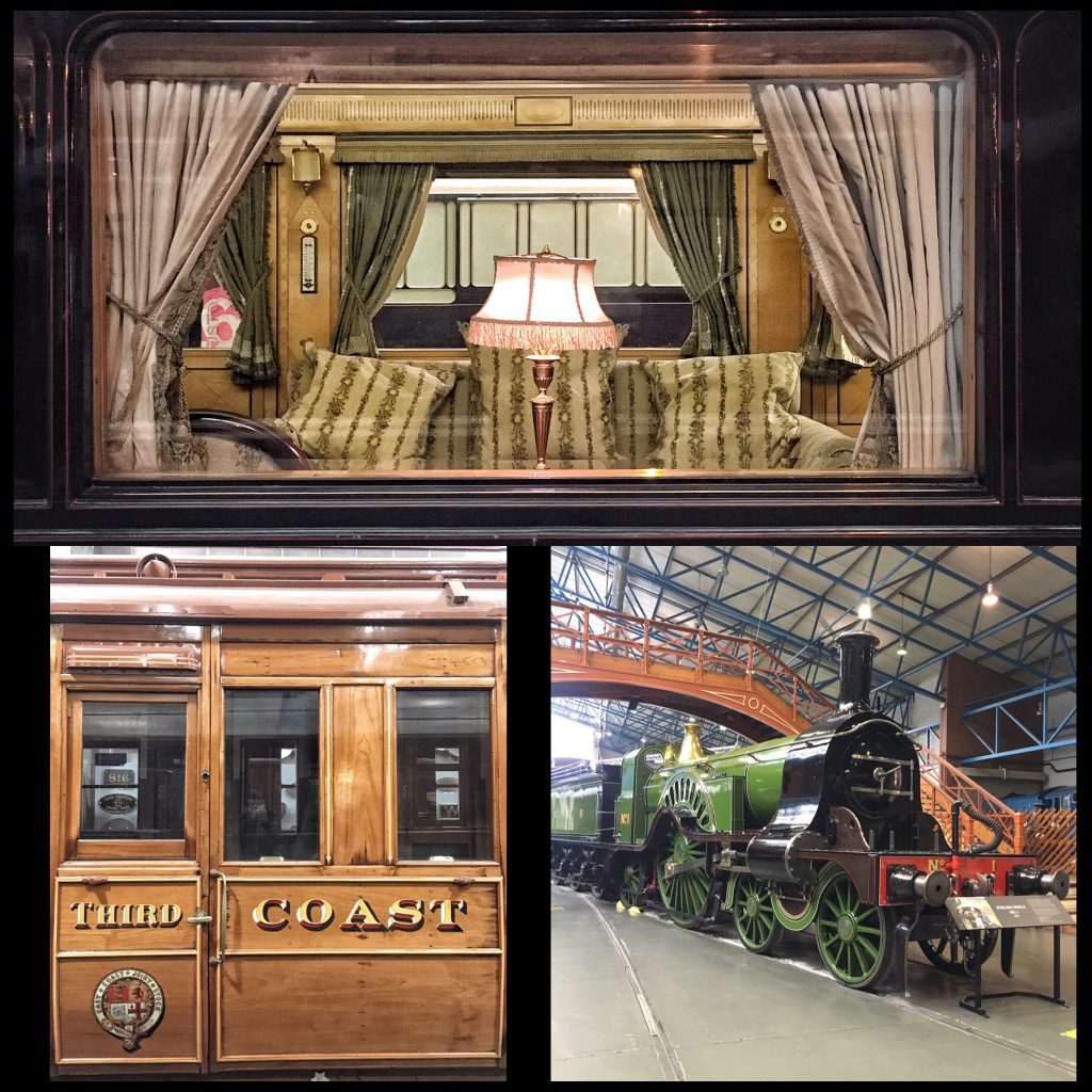 le splendide carrozze del railway Museum a York