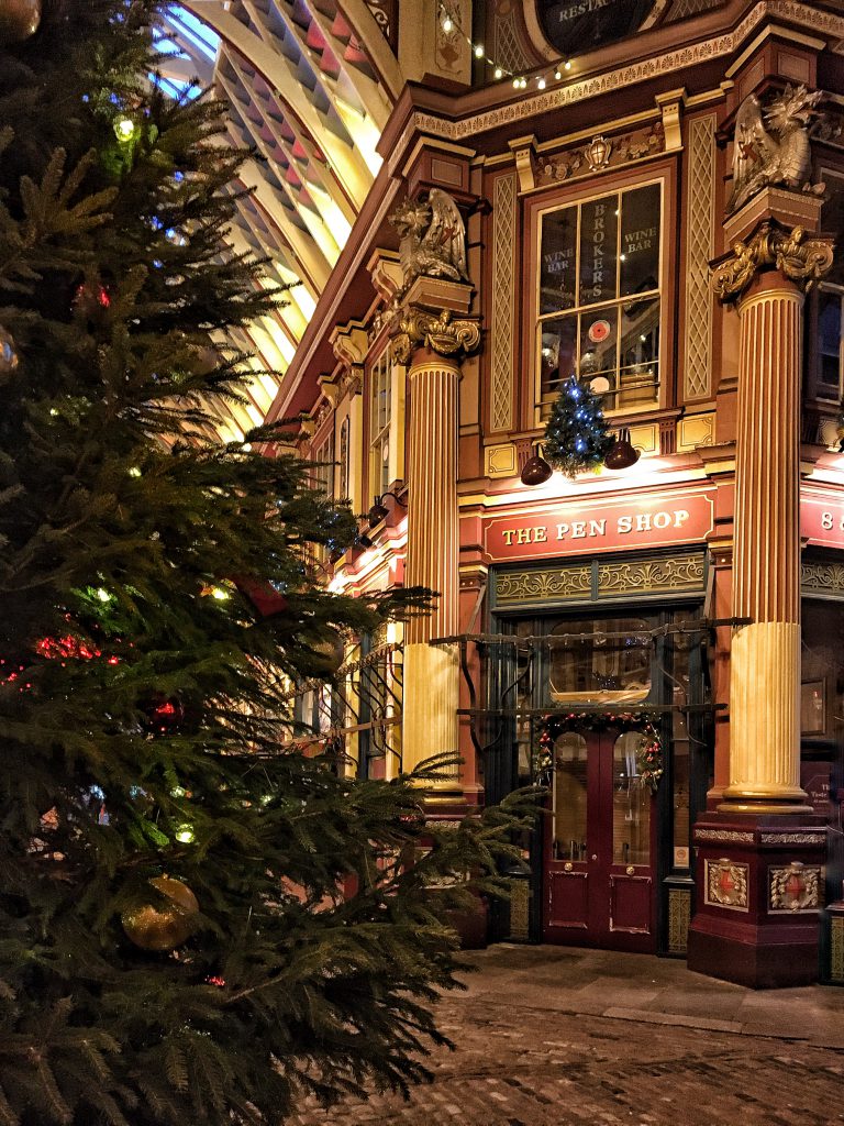 atmosfere alla Harry Potter al Leadenhall Market 