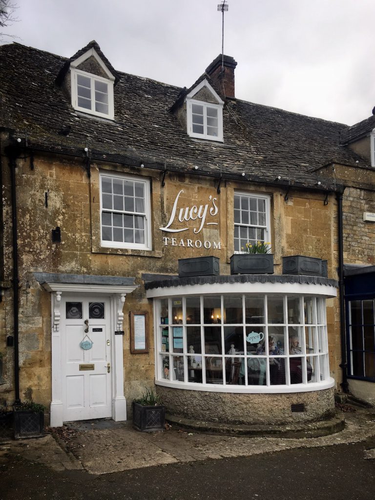 Una tea room nelle Cotswolds