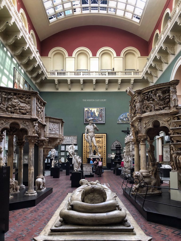 The cast court al Victoria and Albert Museum