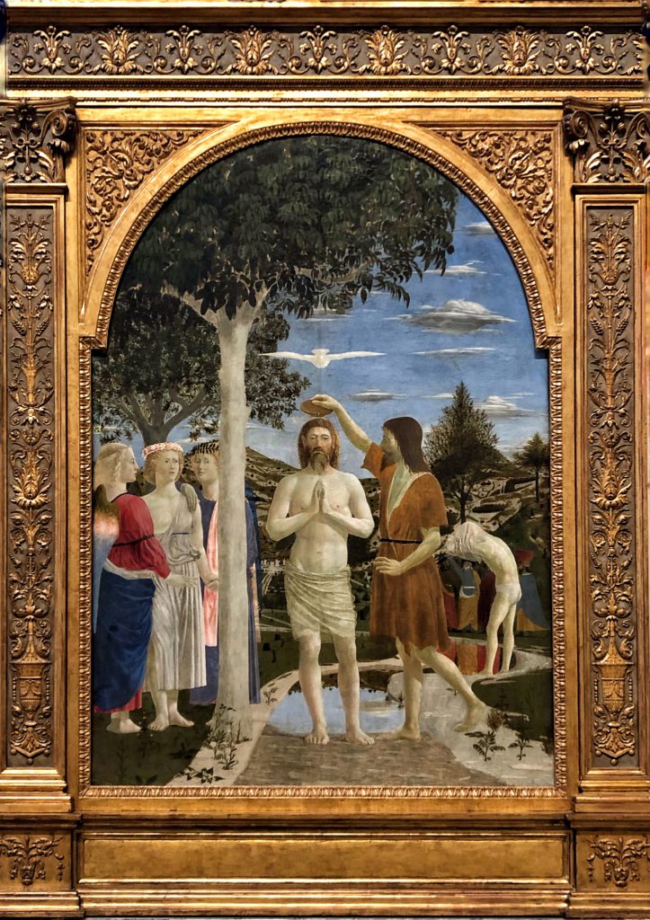 Il Battesimo di Cisto di Piero della Francesca