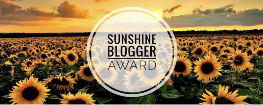 Sunshine Blogger Award Logo 