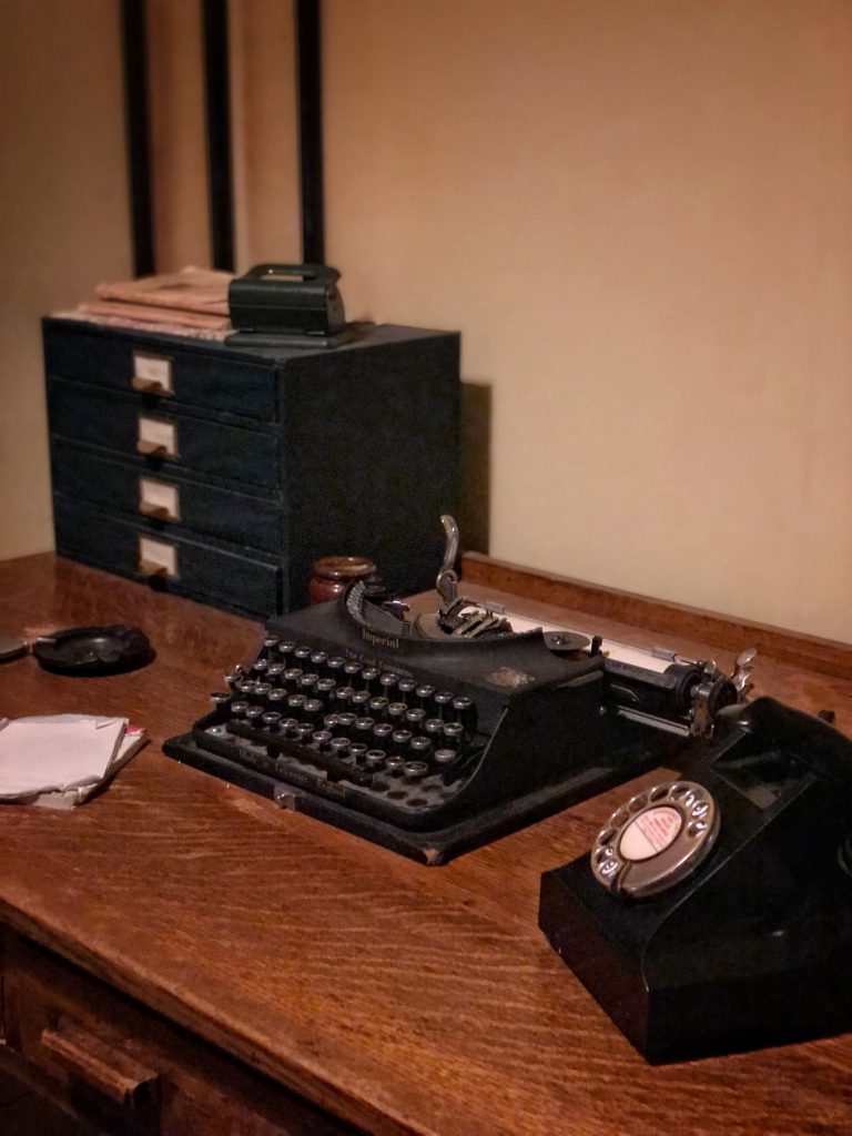 Dettagli degli uffici a Bletchley Park