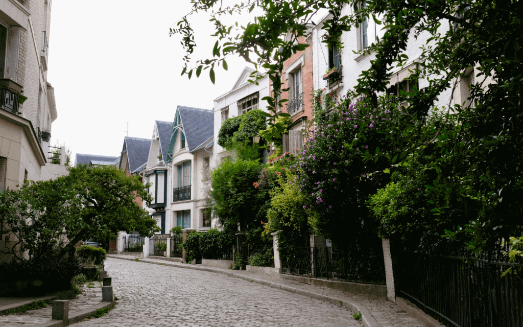 Villa Léandre, il villaggio bucolico di Montmartre